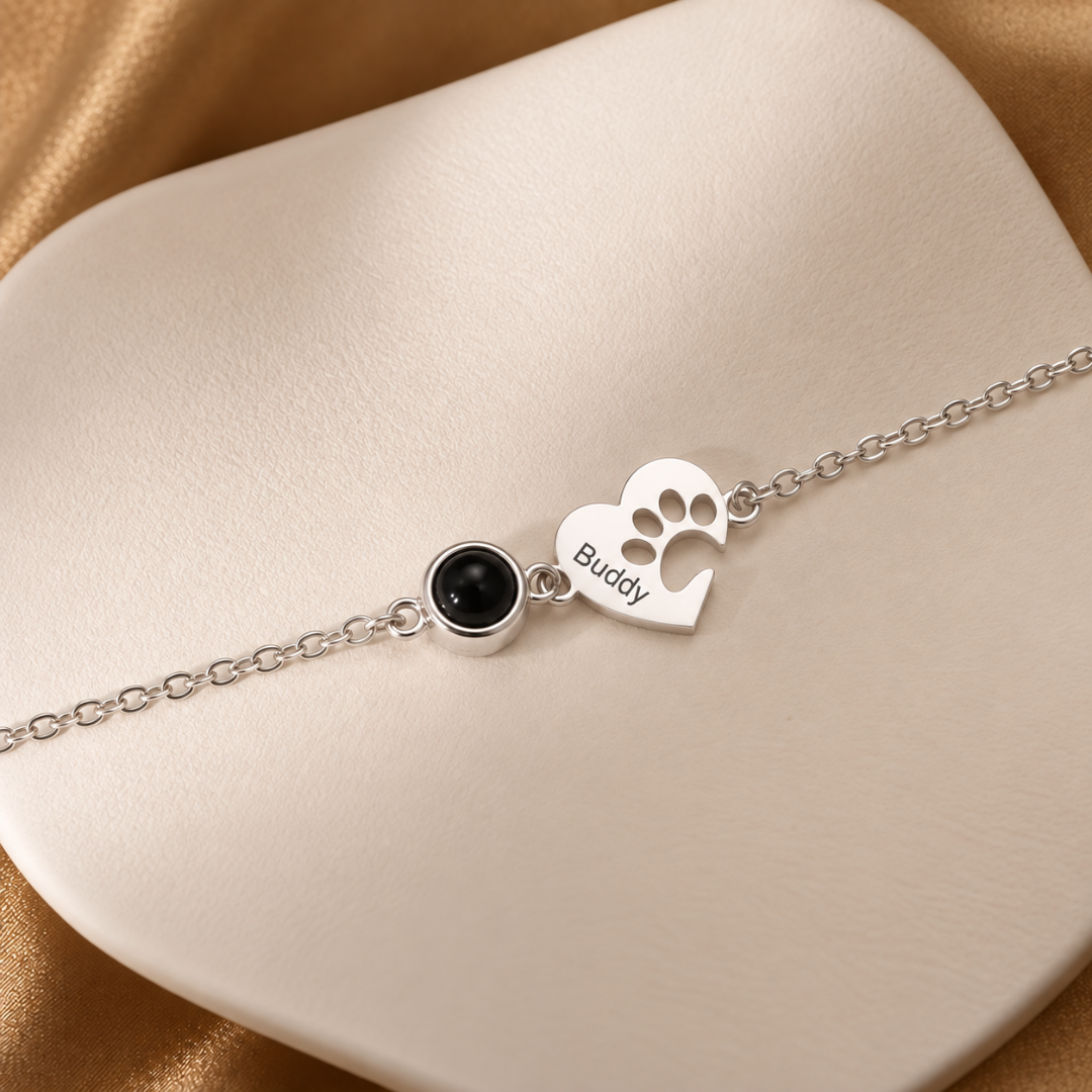 EverPaw™ | Pet Name & Photo Bracelet