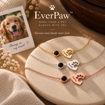 EverPaw™ | Pet Name & Photo Bracelet